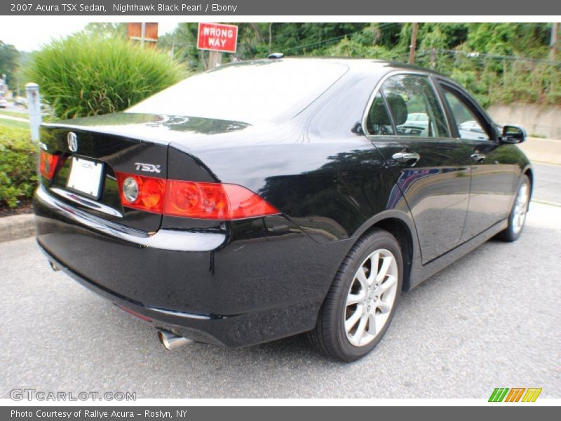 Nighthawk Black Pearl / Ebony 2007 Acura TSX Sedan