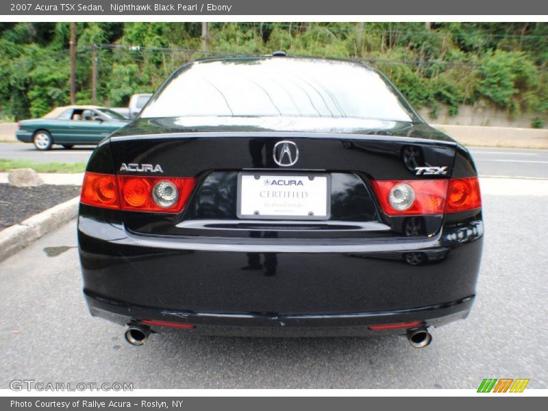 Nighthawk Black Pearl / Ebony 2007 Acura TSX Sedan