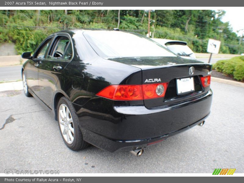 Nighthawk Black Pearl / Ebony 2007 Acura TSX Sedan