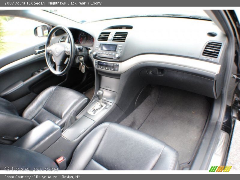 Nighthawk Black Pearl / Ebony 2007 Acura TSX Sedan