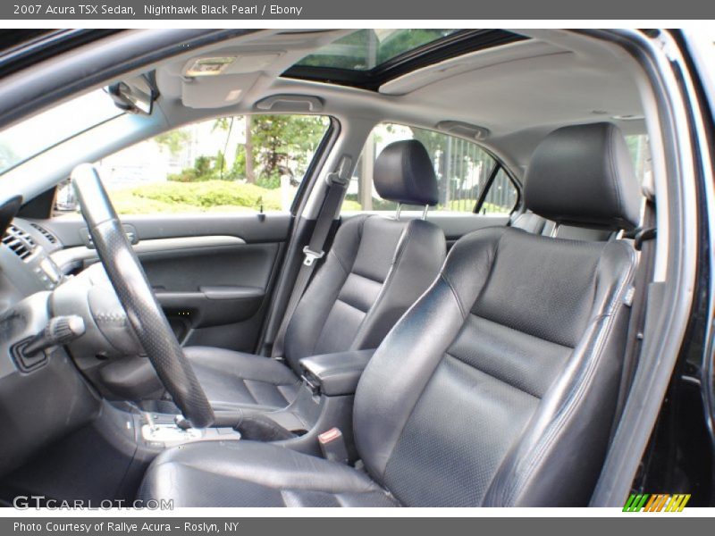 Nighthawk Black Pearl / Ebony 2007 Acura TSX Sedan