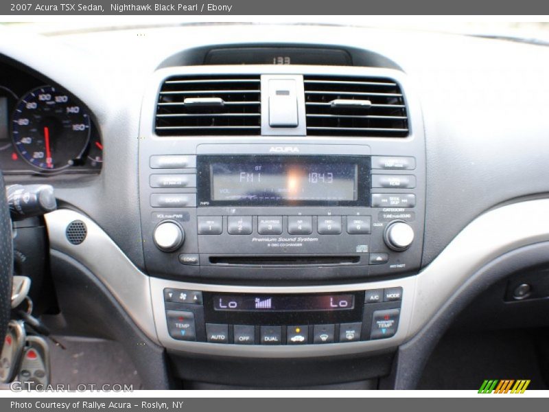 Nighthawk Black Pearl / Ebony 2007 Acura TSX Sedan
