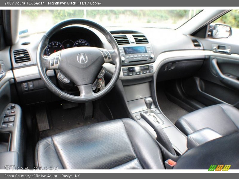 Nighthawk Black Pearl / Ebony 2007 Acura TSX Sedan