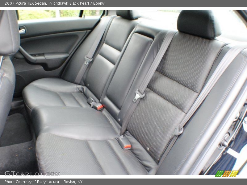 Nighthawk Black Pearl / Ebony 2007 Acura TSX Sedan