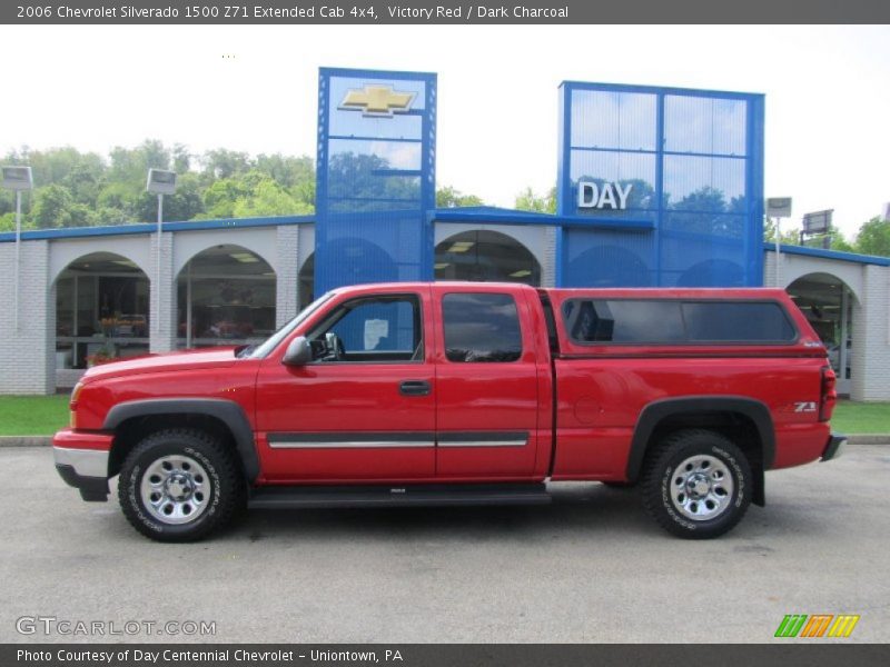 Victory Red / Dark Charcoal 2006 Chevrolet Silverado 1500 Z71 Extended Cab 4x4