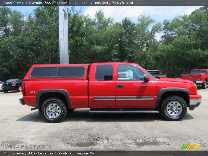 Victory Red / Dark Charcoal 2006 Chevrolet Silverado 1500 Z71 Extended Cab 4x4
