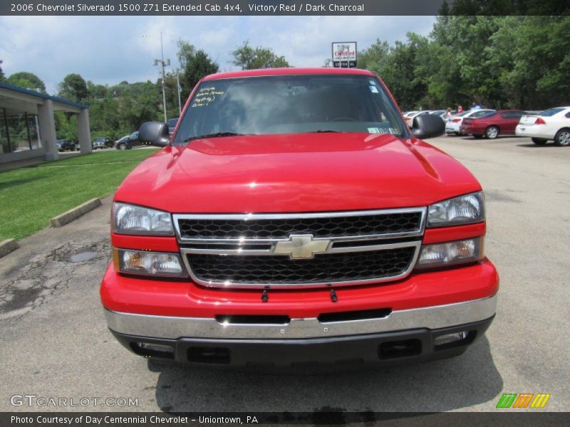 Victory Red / Dark Charcoal 2006 Chevrolet Silverado 1500 Z71 Extended Cab 4x4