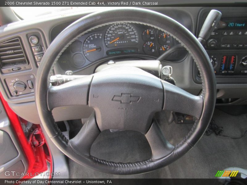 Victory Red / Dark Charcoal 2006 Chevrolet Silverado 1500 Z71 Extended Cab 4x4