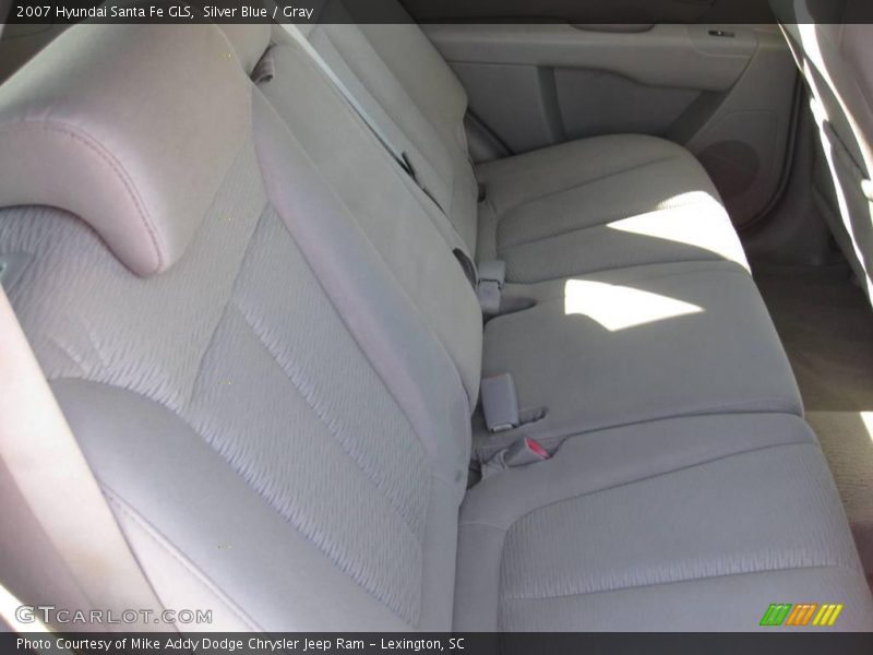 Silver Blue / Gray 2007 Hyundai Santa Fe GLS