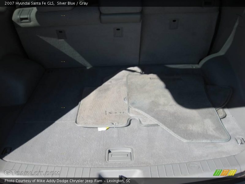 Silver Blue / Gray 2007 Hyundai Santa Fe GLS