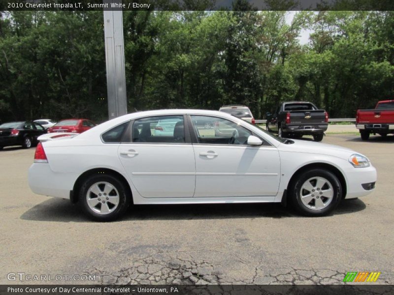 Summit White / Ebony 2010 Chevrolet Impala LT