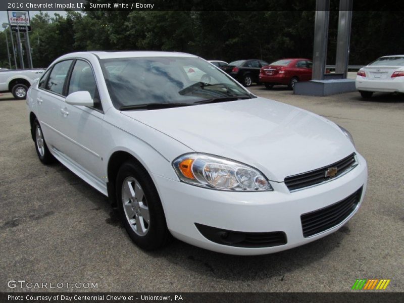 Summit White / Ebony 2010 Chevrolet Impala LT