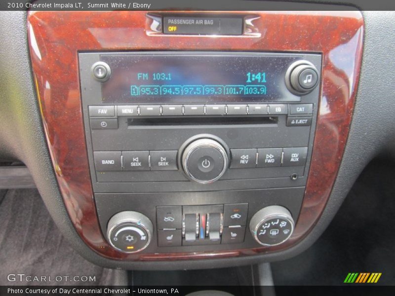 Summit White / Ebony 2010 Chevrolet Impala LT