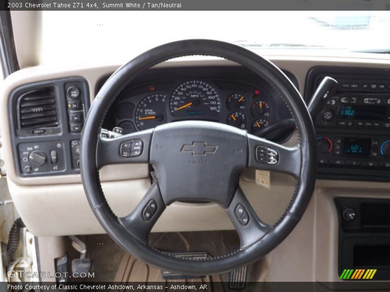  2003 Tahoe Z71 4x4 Steering Wheel