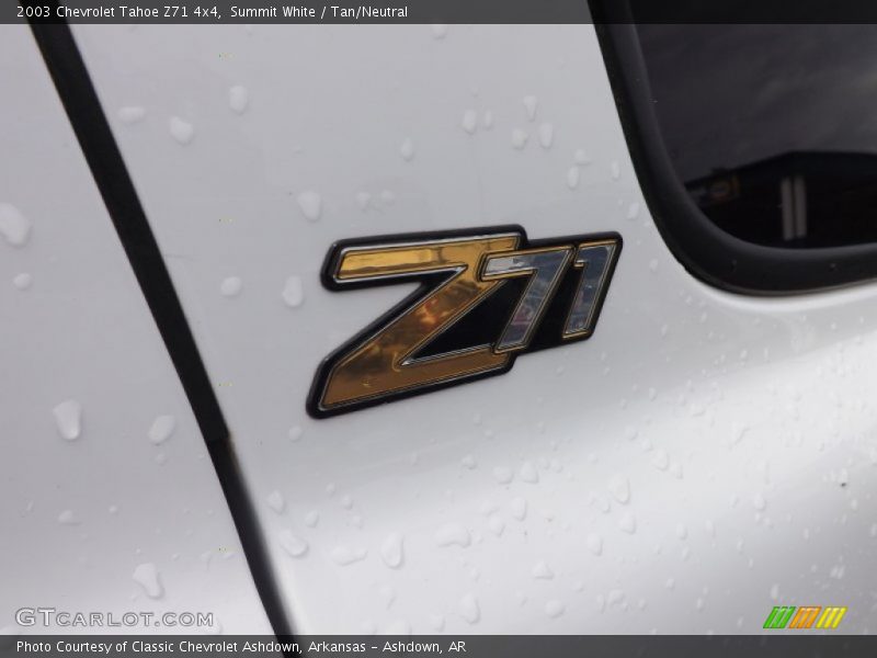 Z71 - 2003 Chevrolet Tahoe Z71 4x4