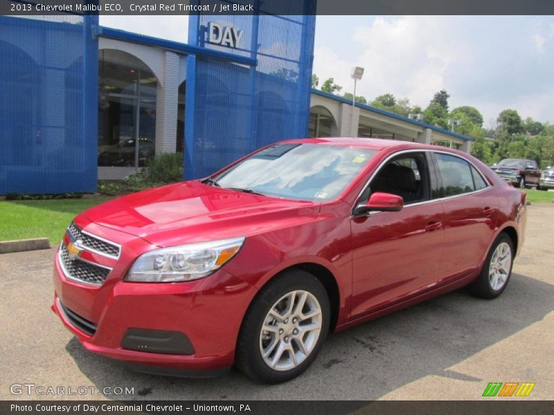 Crystal Red Tintcoat / Jet Black 2013 Chevrolet Malibu ECO