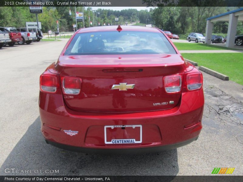 Crystal Red Tintcoat / Jet Black 2013 Chevrolet Malibu ECO
