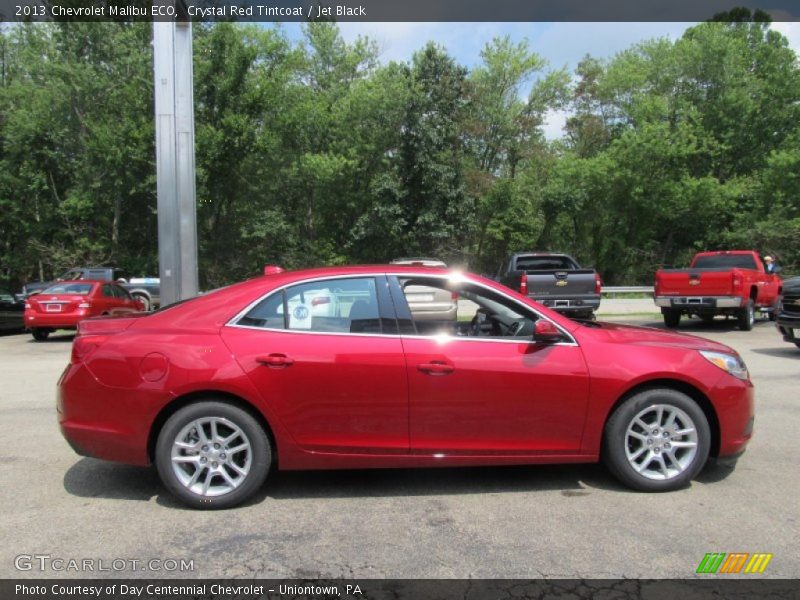 Crystal Red Tintcoat / Jet Black 2013 Chevrolet Malibu ECO
