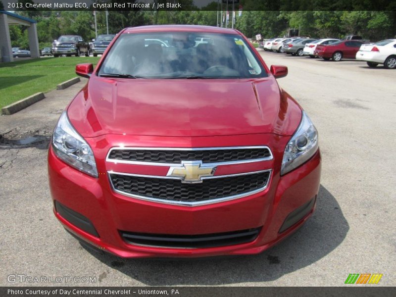 Crystal Red Tintcoat / Jet Black 2013 Chevrolet Malibu ECO