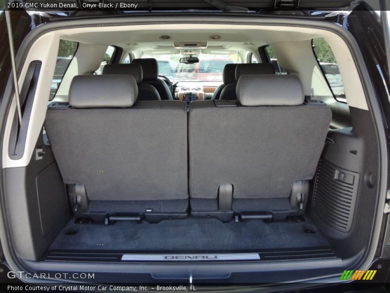 Onyx Black / Ebony 2010 GMC Yukon Denali