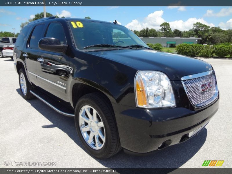 Onyx Black / Ebony 2010 GMC Yukon Denali