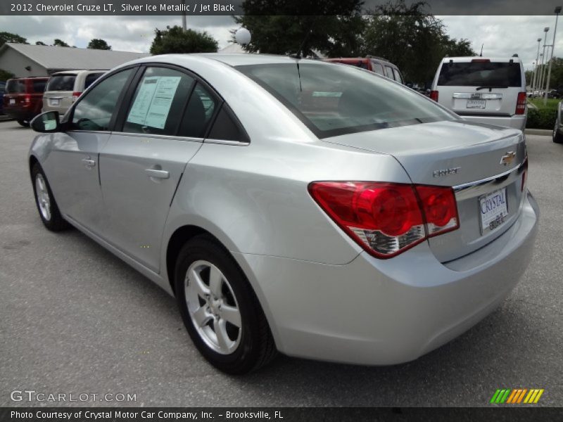 Silver Ice Metallic / Jet Black 2012 Chevrolet Cruze LT