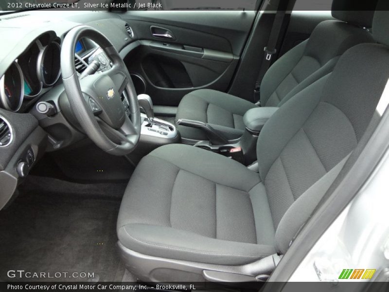 Silver Ice Metallic / Jet Black 2012 Chevrolet Cruze LT