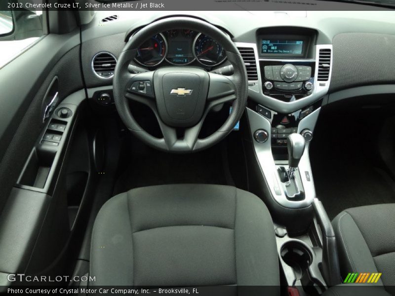 Silver Ice Metallic / Jet Black 2012 Chevrolet Cruze LT
