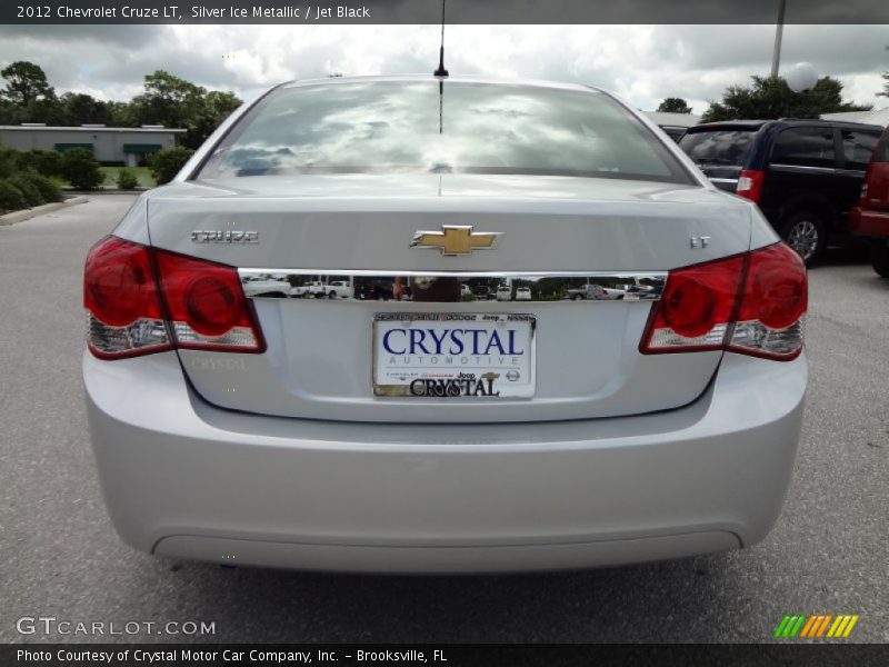 Silver Ice Metallic / Jet Black 2012 Chevrolet Cruze LT