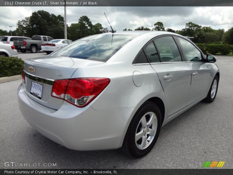 Silver Ice Metallic / Jet Black 2012 Chevrolet Cruze LT