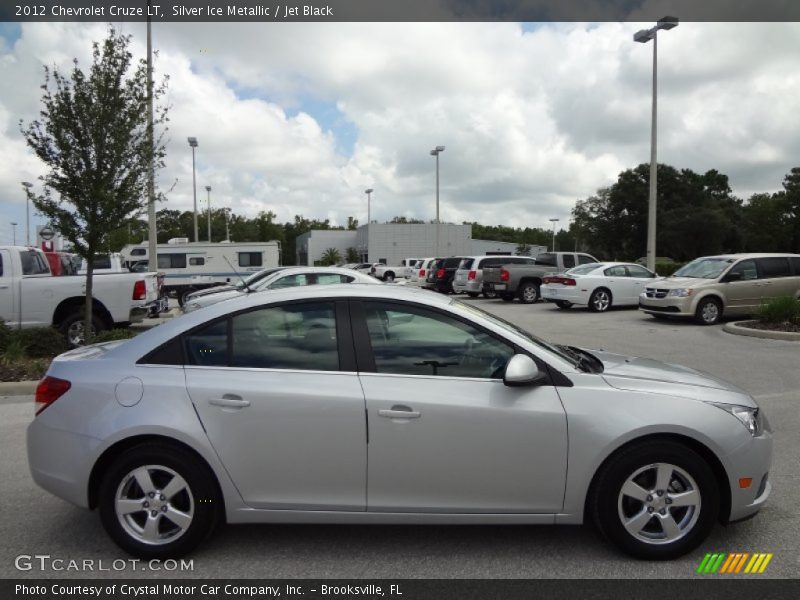 Silver Ice Metallic / Jet Black 2012 Chevrolet Cruze LT