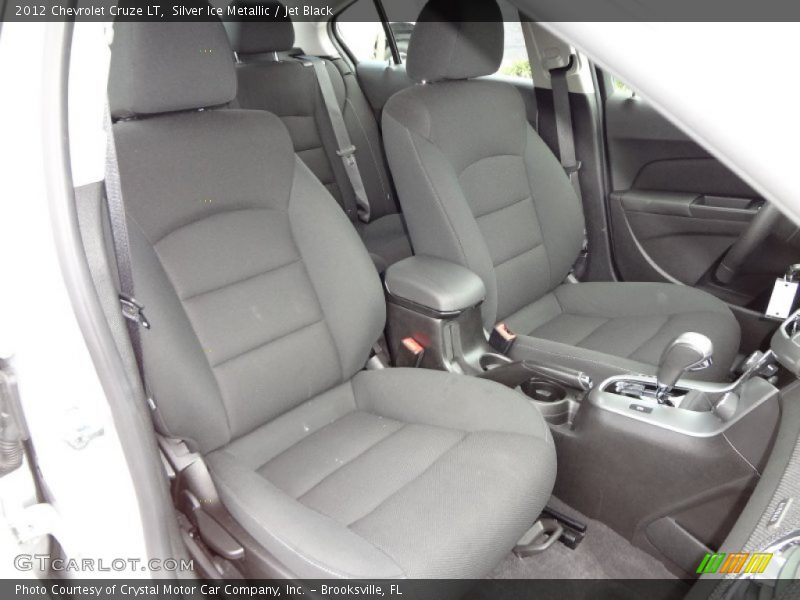 Silver Ice Metallic / Jet Black 2012 Chevrolet Cruze LT