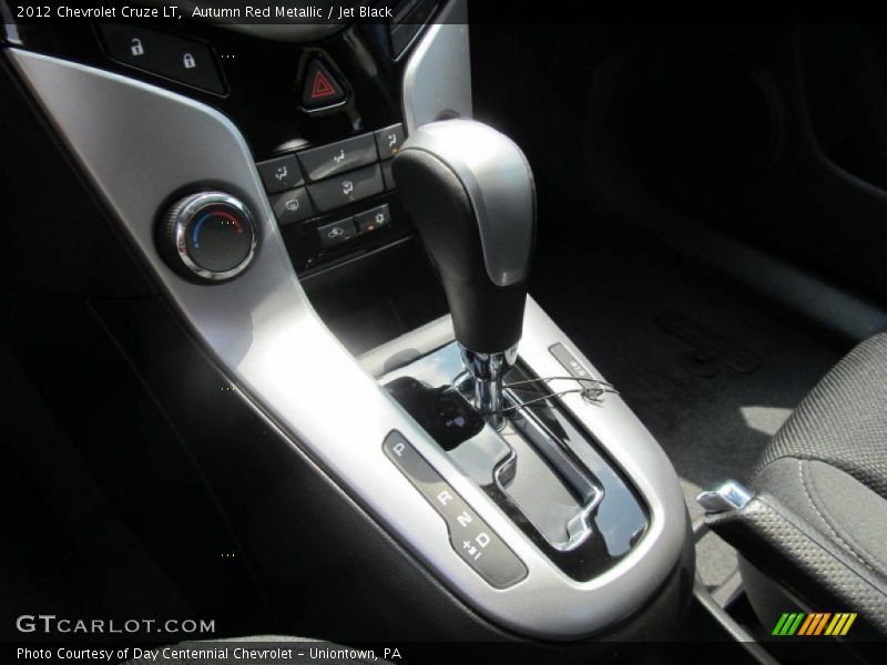Autumn Red Metallic / Jet Black 2012 Chevrolet Cruze LT