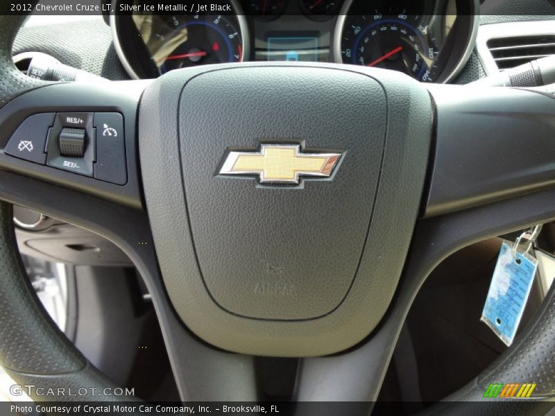 Silver Ice Metallic / Jet Black 2012 Chevrolet Cruze LT