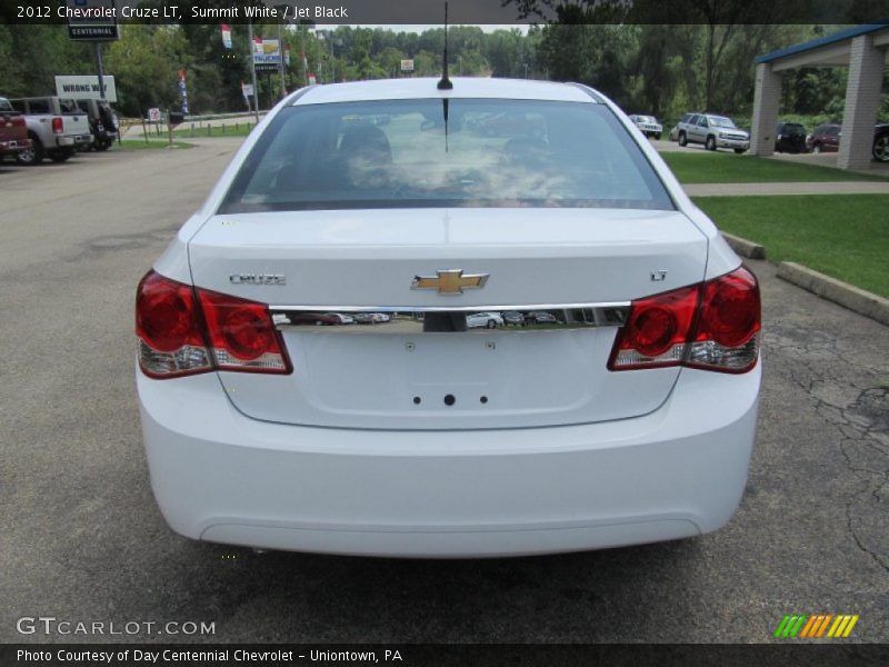 Summit White / Jet Black 2012 Chevrolet Cruze LT