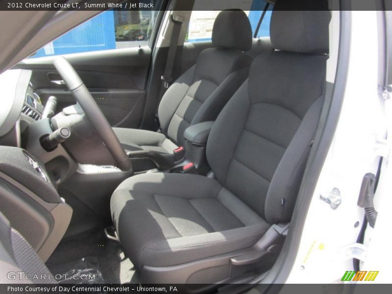 Summit White / Jet Black 2012 Chevrolet Cruze LT