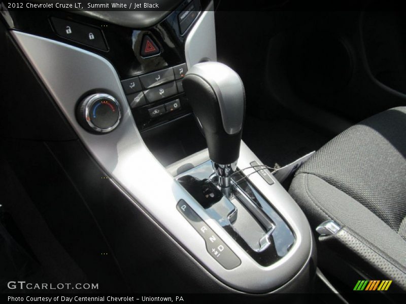 Summit White / Jet Black 2012 Chevrolet Cruze LT