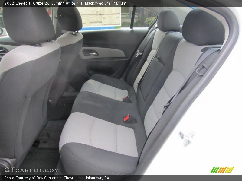 Summit White / Jet Black/Medium Titanium 2012 Chevrolet Cruze LS