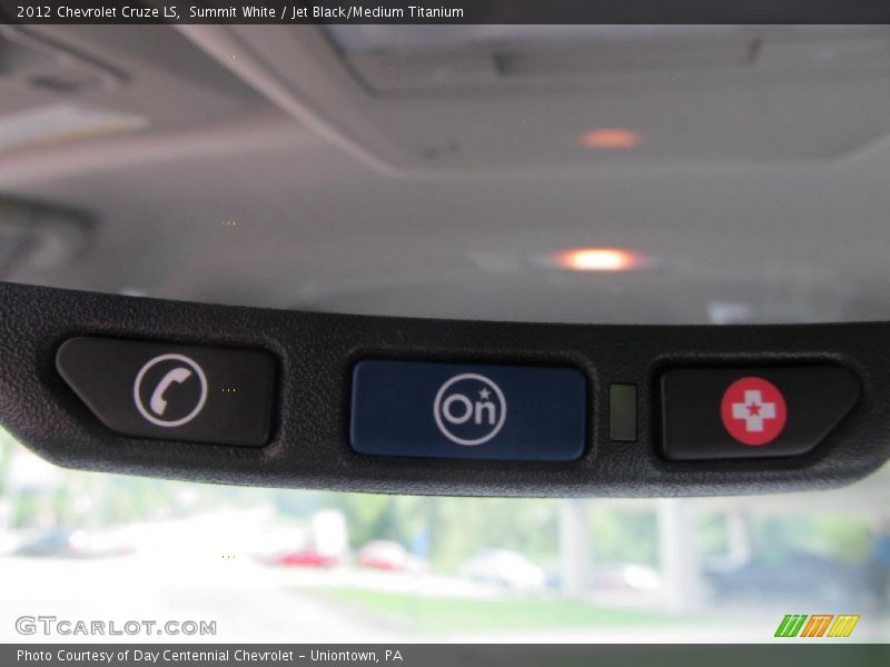 Summit White / Jet Black/Medium Titanium 2012 Chevrolet Cruze LS