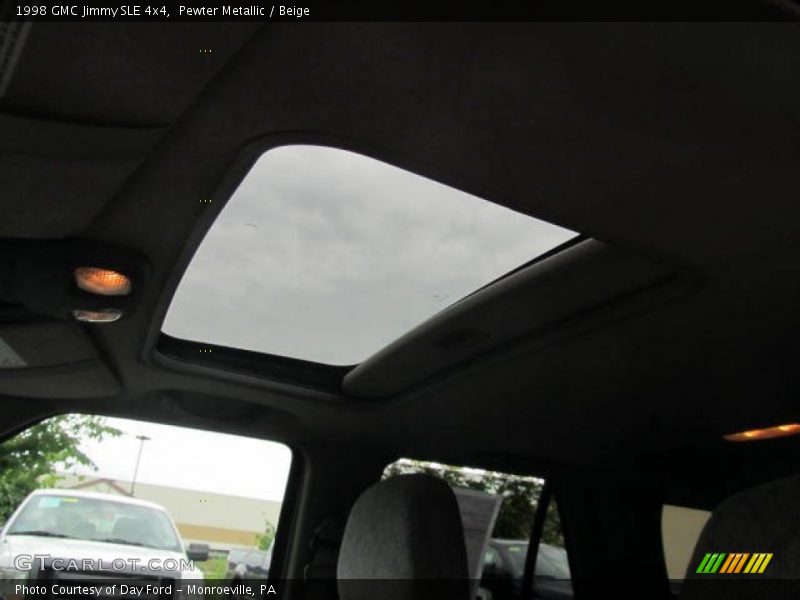 Pewter Metallic / Beige 1998 GMC Jimmy SLE 4x4