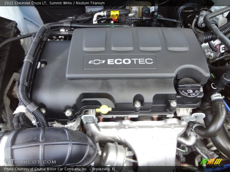 Summit White / Medium Titanium 2012 Chevrolet Cruze LT