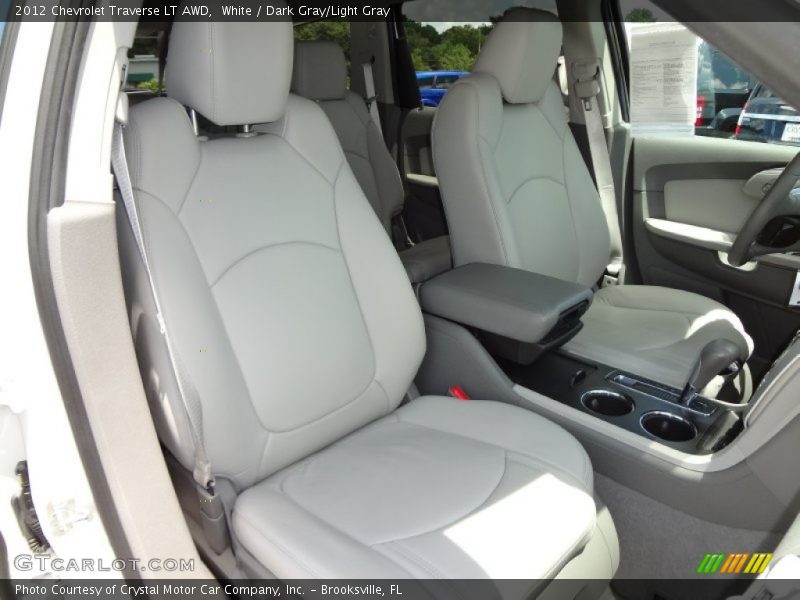 Front Seat of 2012 Traverse LT AWD