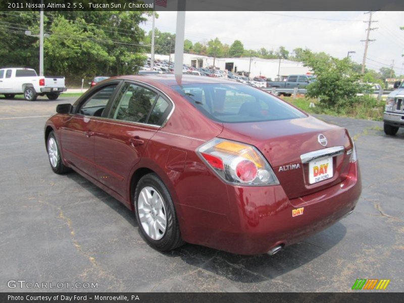 Tuscan Sun / Charcoal 2011 Nissan Altima 2.5 S
