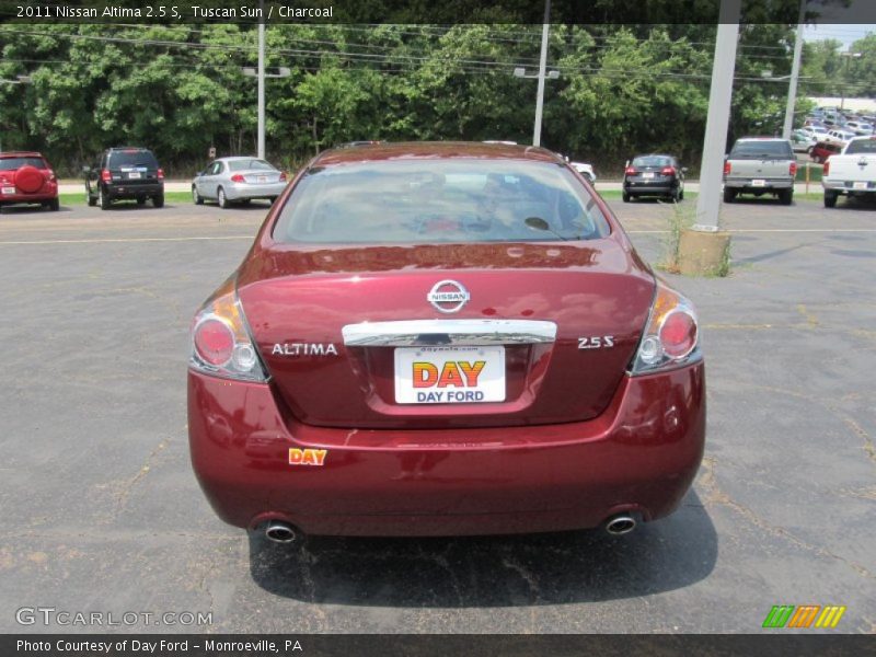 Tuscan Sun / Charcoal 2011 Nissan Altima 2.5 S