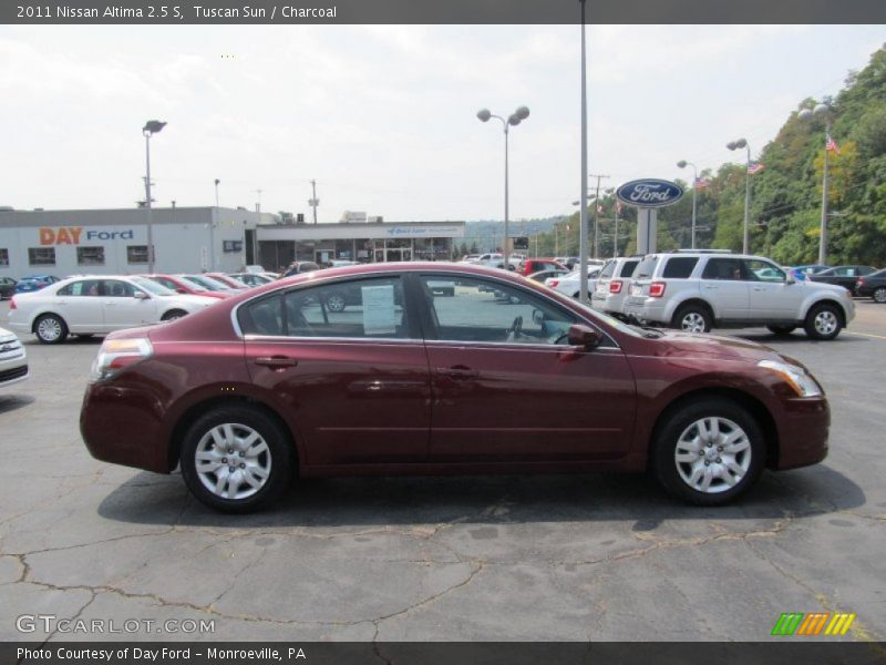 Tuscan Sun / Charcoal 2011 Nissan Altima 2.5 S