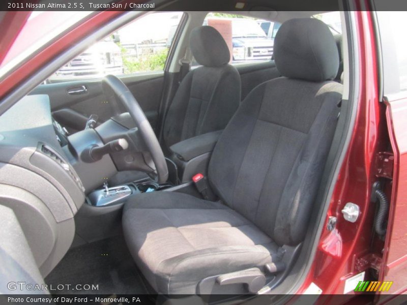 Front Seat of 2011 Altima 2.5 S