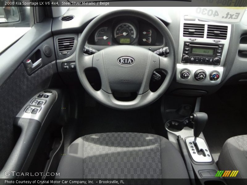 Dashboard of 2008 Sportage LX V6 4x4