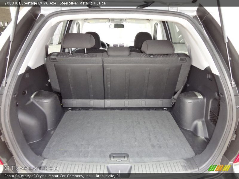  2008 Sportage LX V6 4x4 Trunk