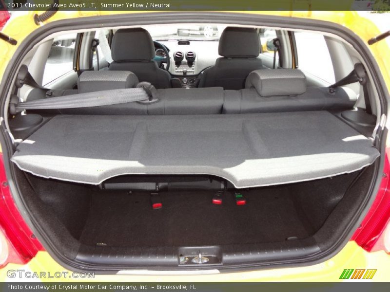 Summer Yellow / Neutral 2011 Chevrolet Aveo Aveo5 LT