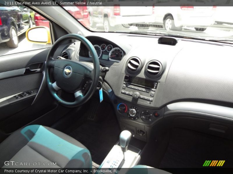 Summer Yellow / Neutral 2011 Chevrolet Aveo Aveo5 LT